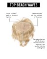 Top Beach Waves Top Piece by Hairdo
