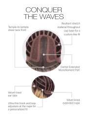 Conquer the Waves Wig by Gabor Designer Series