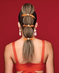 21" Crimped Pocket Pony Hairpiece by Kim Kimble