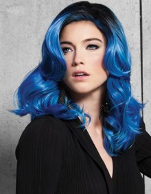 Blue Waves Wig by Hairdo