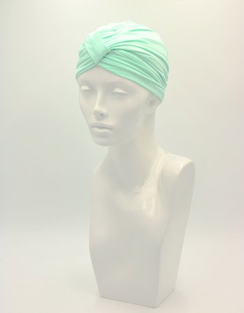 Bamboo Pleated Turban by Natural Image