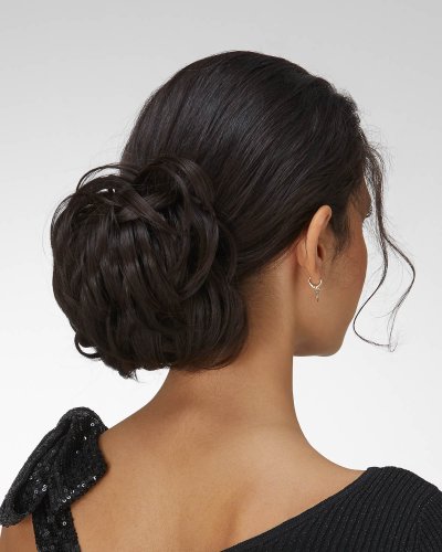 Undone Chignon by Hothair with Fibre+