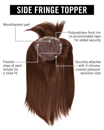 Side Fringe Topper by Hairdo