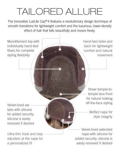 Tailored Allure Wig by Raquel Welch Sheer Luxury